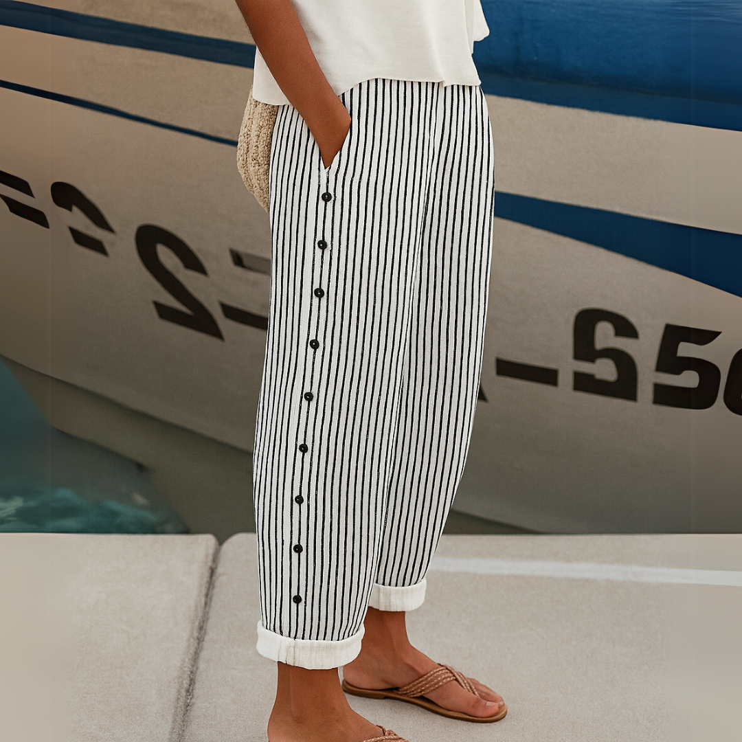 Selene™ | Elegante Hochtaillierte Hose