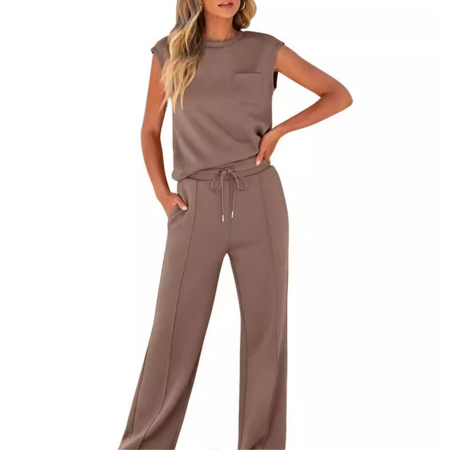 Elivara Casual-Chic Two-Piece Set