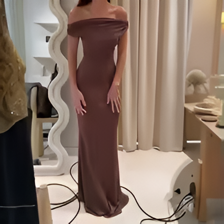 Sexy einseitiges Boho-Bodycon-Sommerkleid