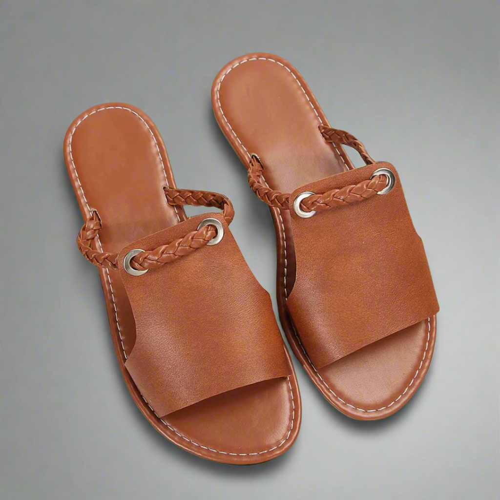 Zettergren™ | Handgefertigte flache Sandalen aus Premiummaterial