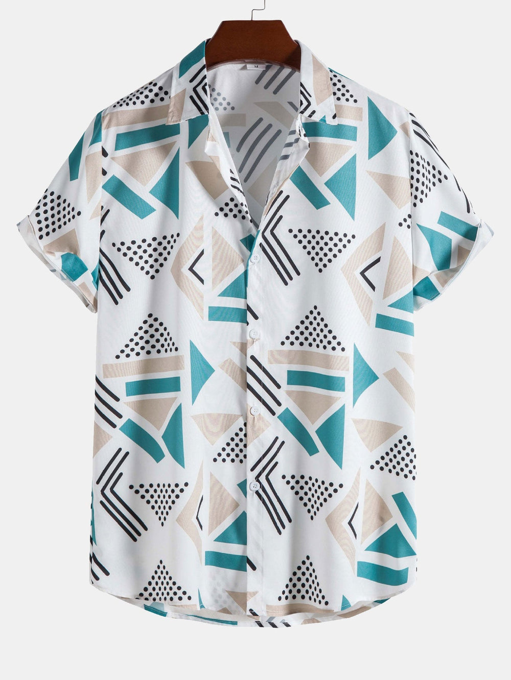 Hemd mit geometrischem Muster & Badehose