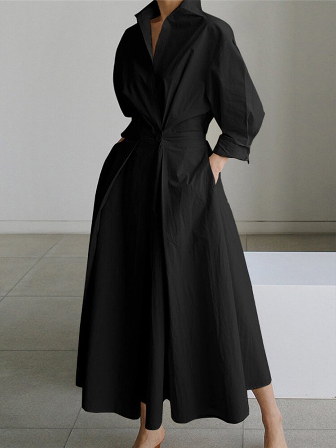 ÉLÉONORE | Elegantes Langes Kleid für einen zeitlosen und raffinierten Stil