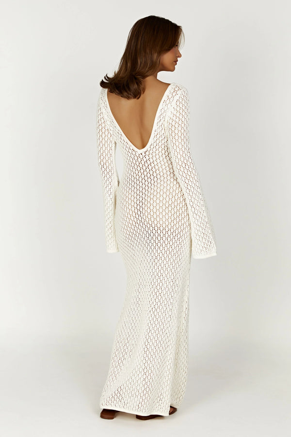 Elani | Küstenweißes Kleid