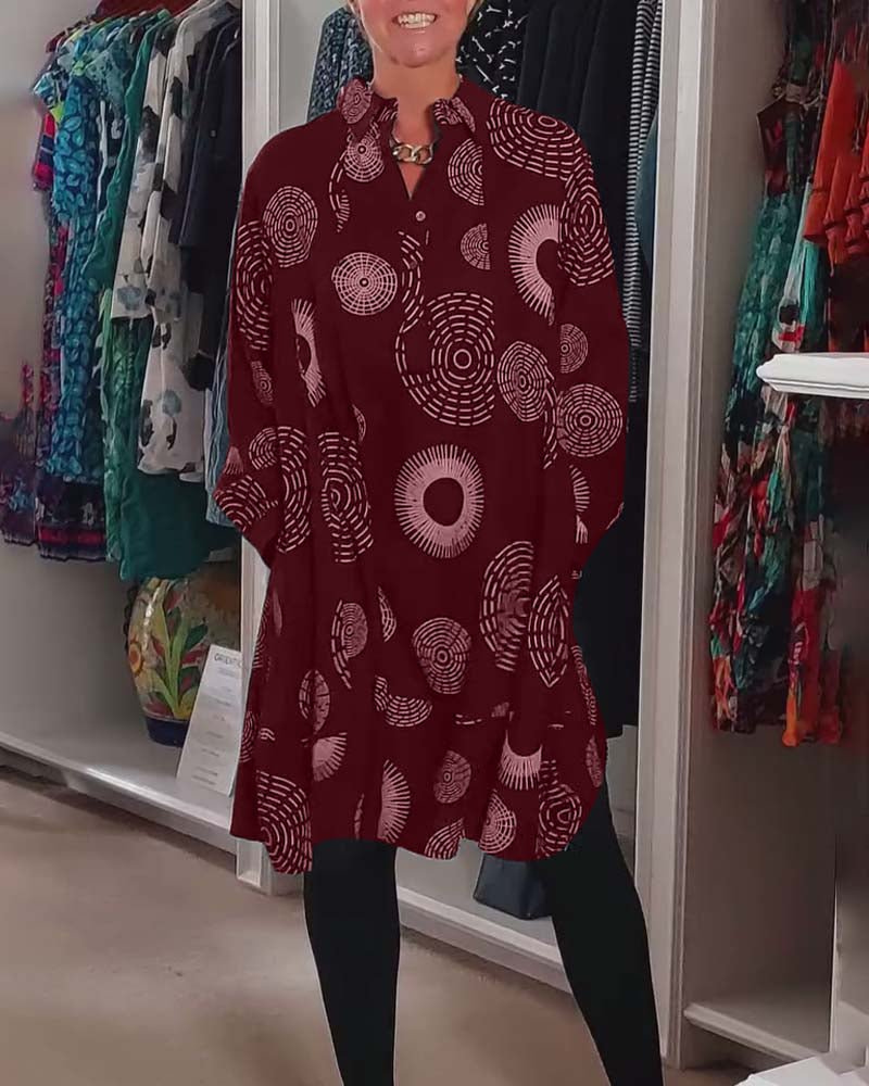 Alvaya™ | Geo-Chic Wickelkleid