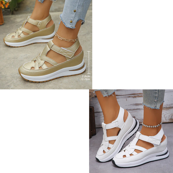 Alysson | Modische Orthopädische Klettsandalen