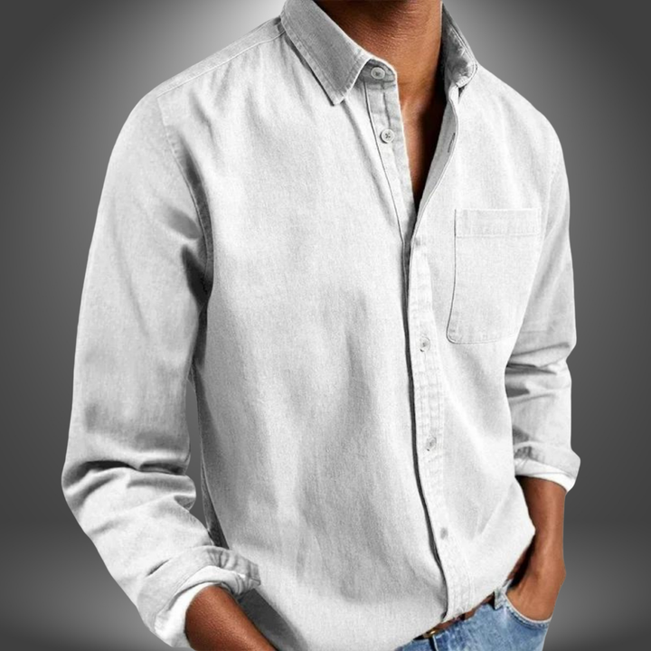 Nick™ | Herren Handgefertigtes Hemd