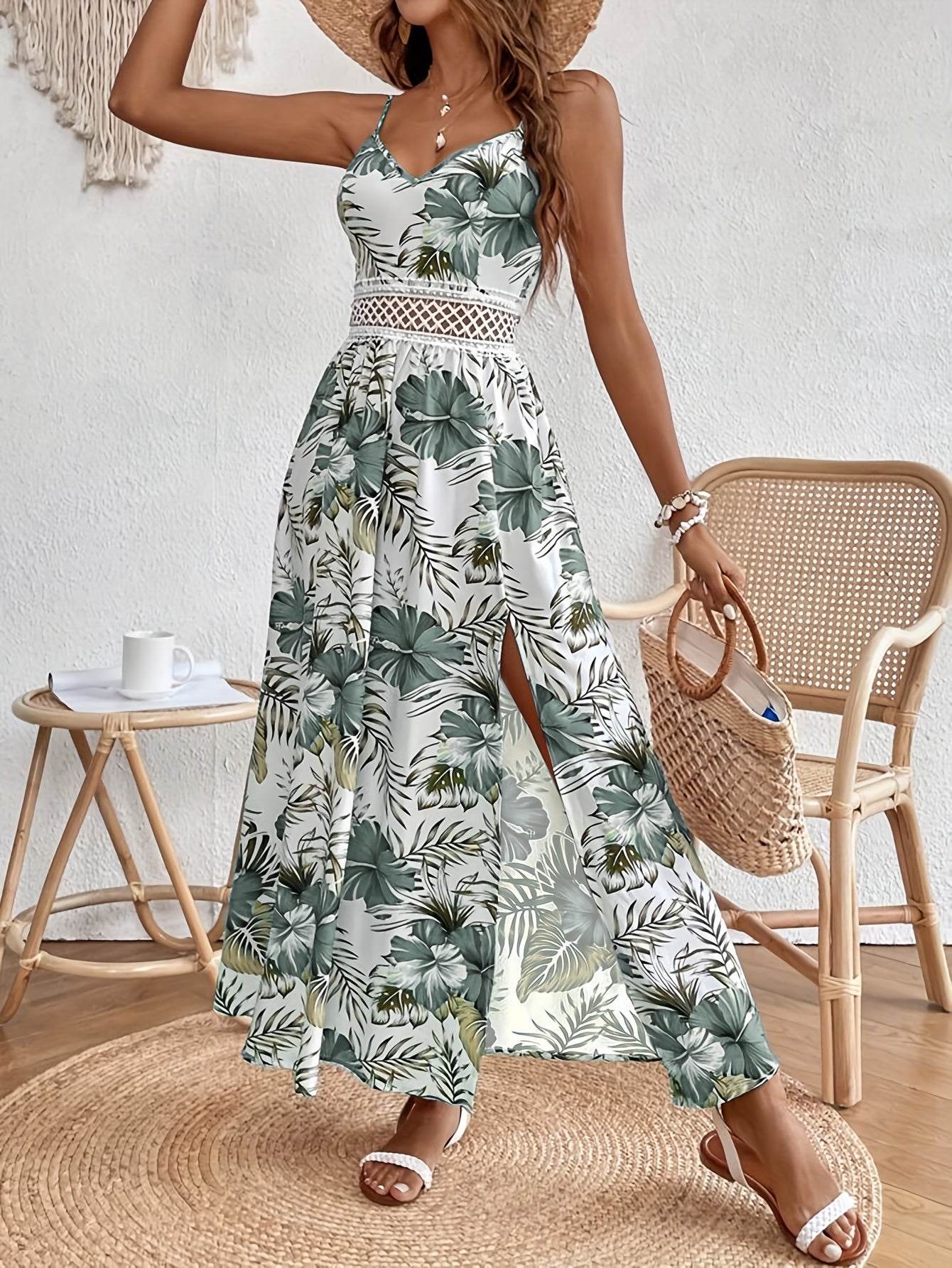 Lorelei – Elegantes Blumenkleid