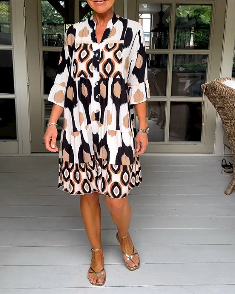 Frances – Freizeitkleid mit halbem Ärmel