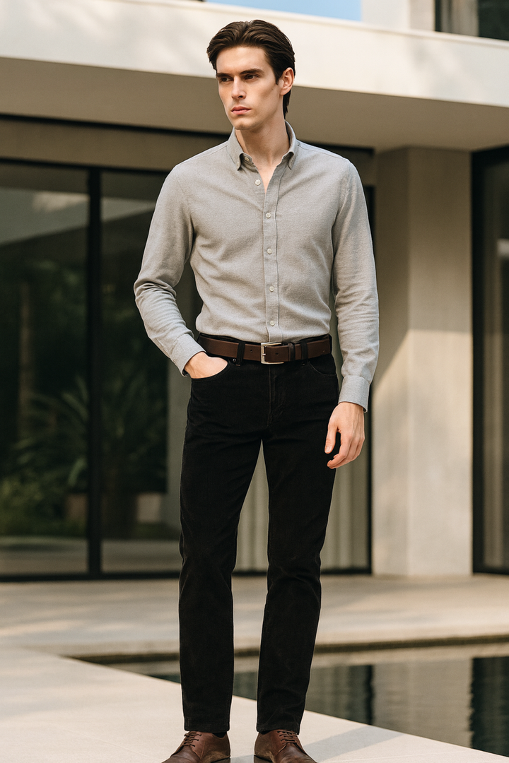 Sanz | Cord-Anzughose