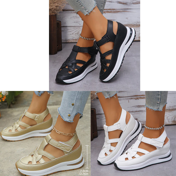 Alysson | Modische Orthopädische Klettsandalen