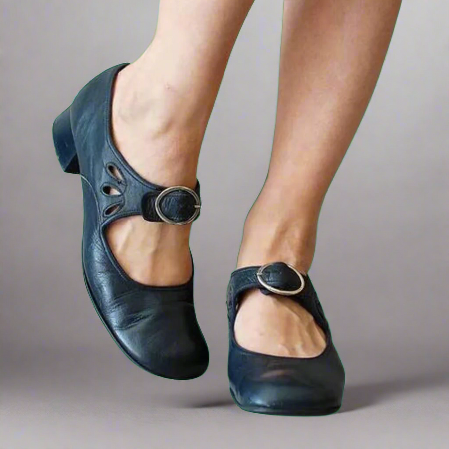 Sandell Orthopedic Leather Wedge