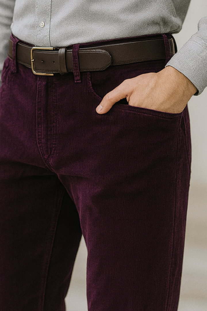 Sanz | Cord-Anzughose