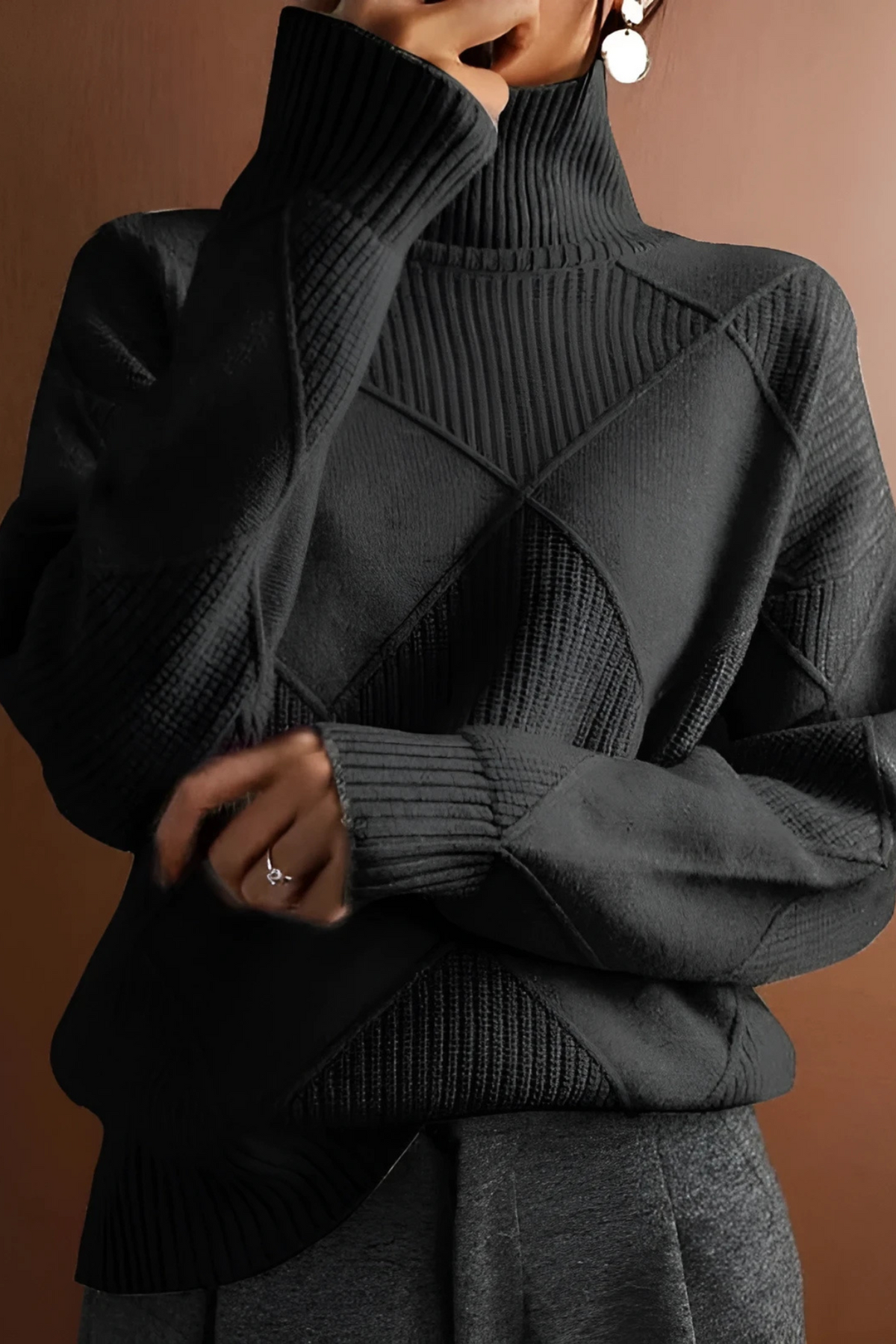 Denisse Pullover - Schwarz
