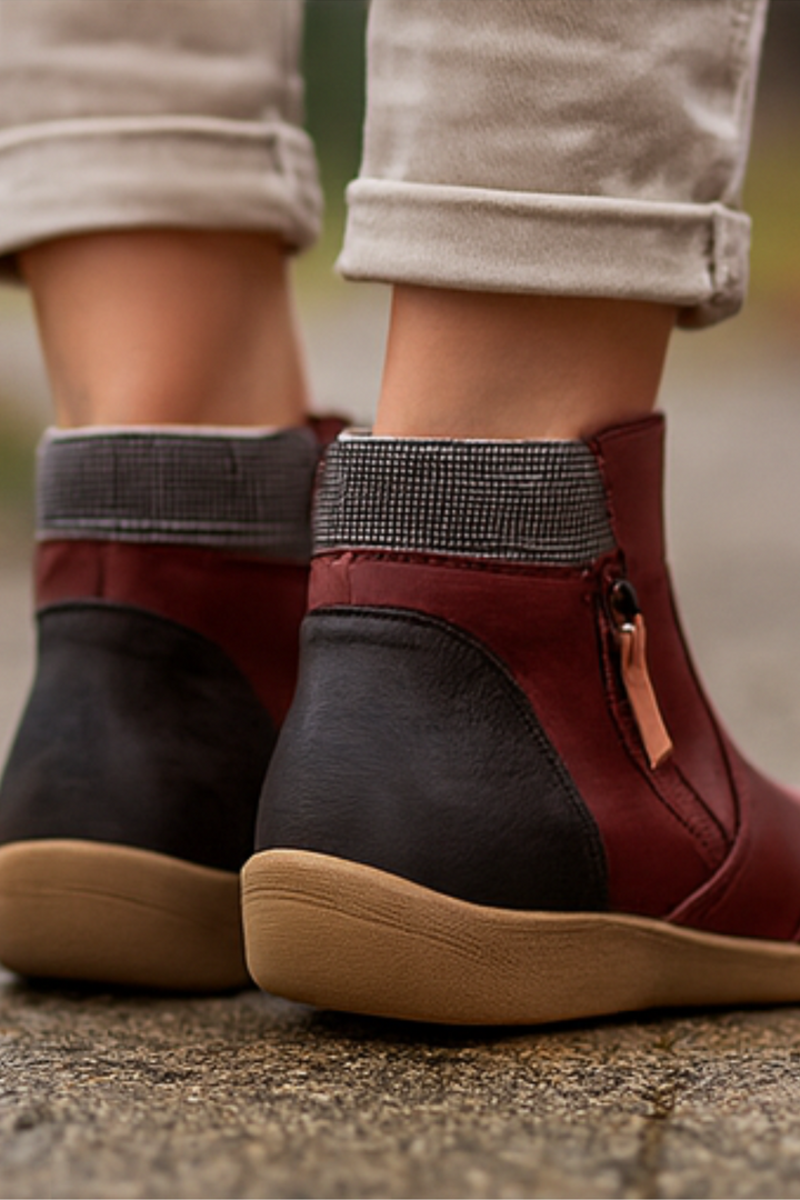 Geordie | Waterproof Orthopedic Leather Boots