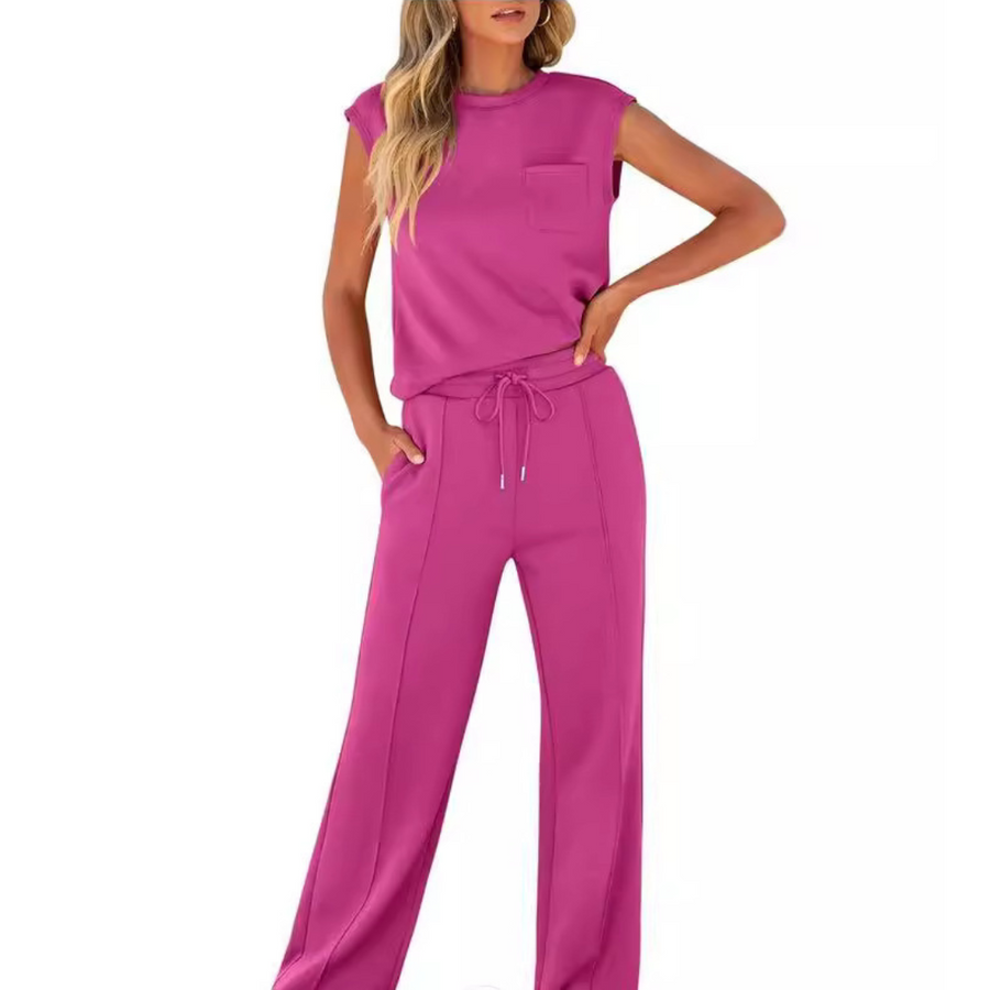Elvara Casual Summer Lounge Co-Ord