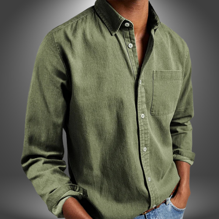 Nick™ | Herren Handgefertigtes Hemd