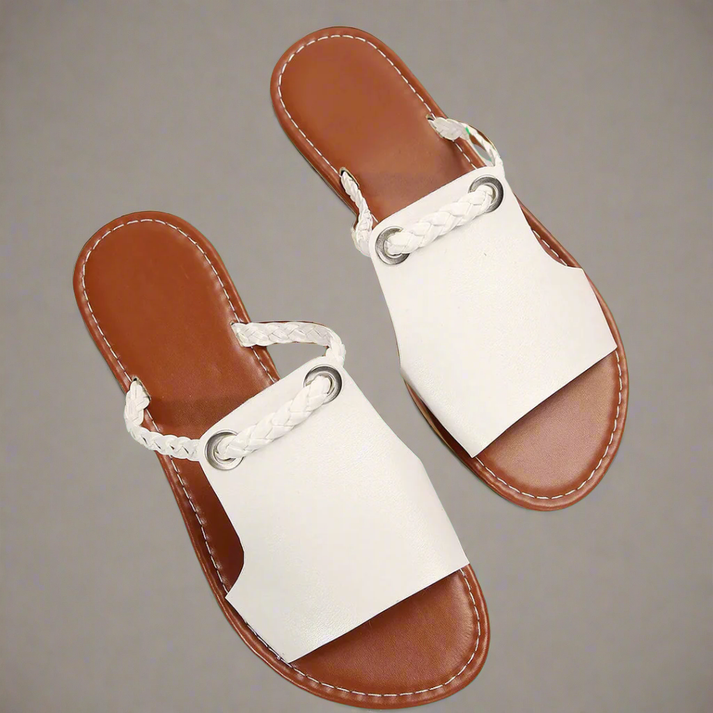 Zettergren™ | Handgefertigte flache Sandalen aus Premiummaterial