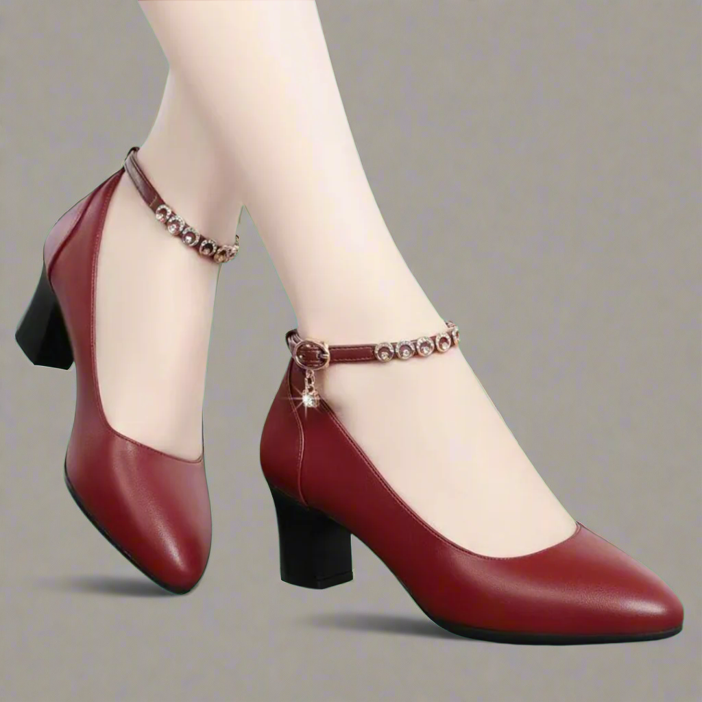 Iselin™ | Pumps aus Premium-Lackleder für Ihren Bürostil