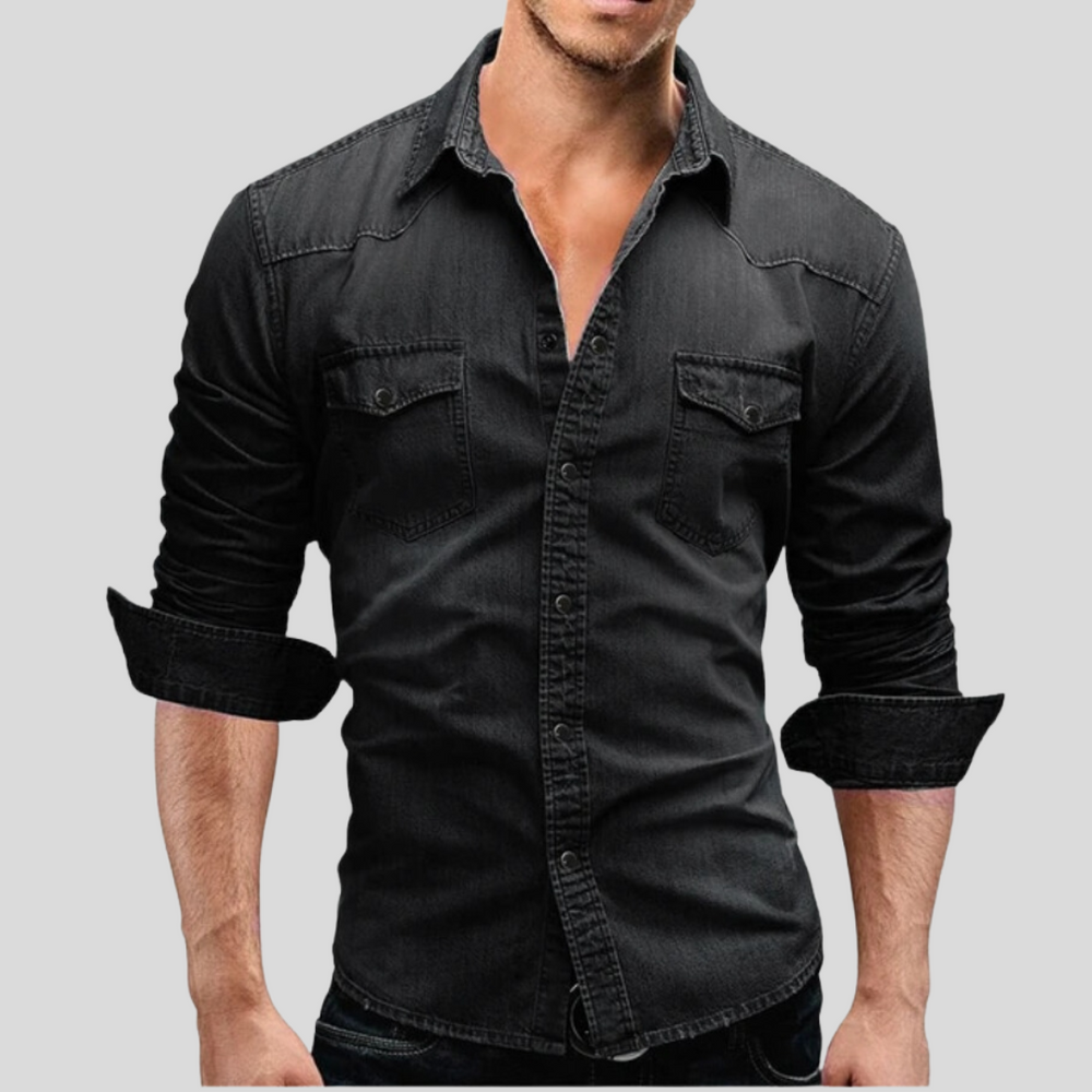 Sami | Urbanes Denim-Hemd