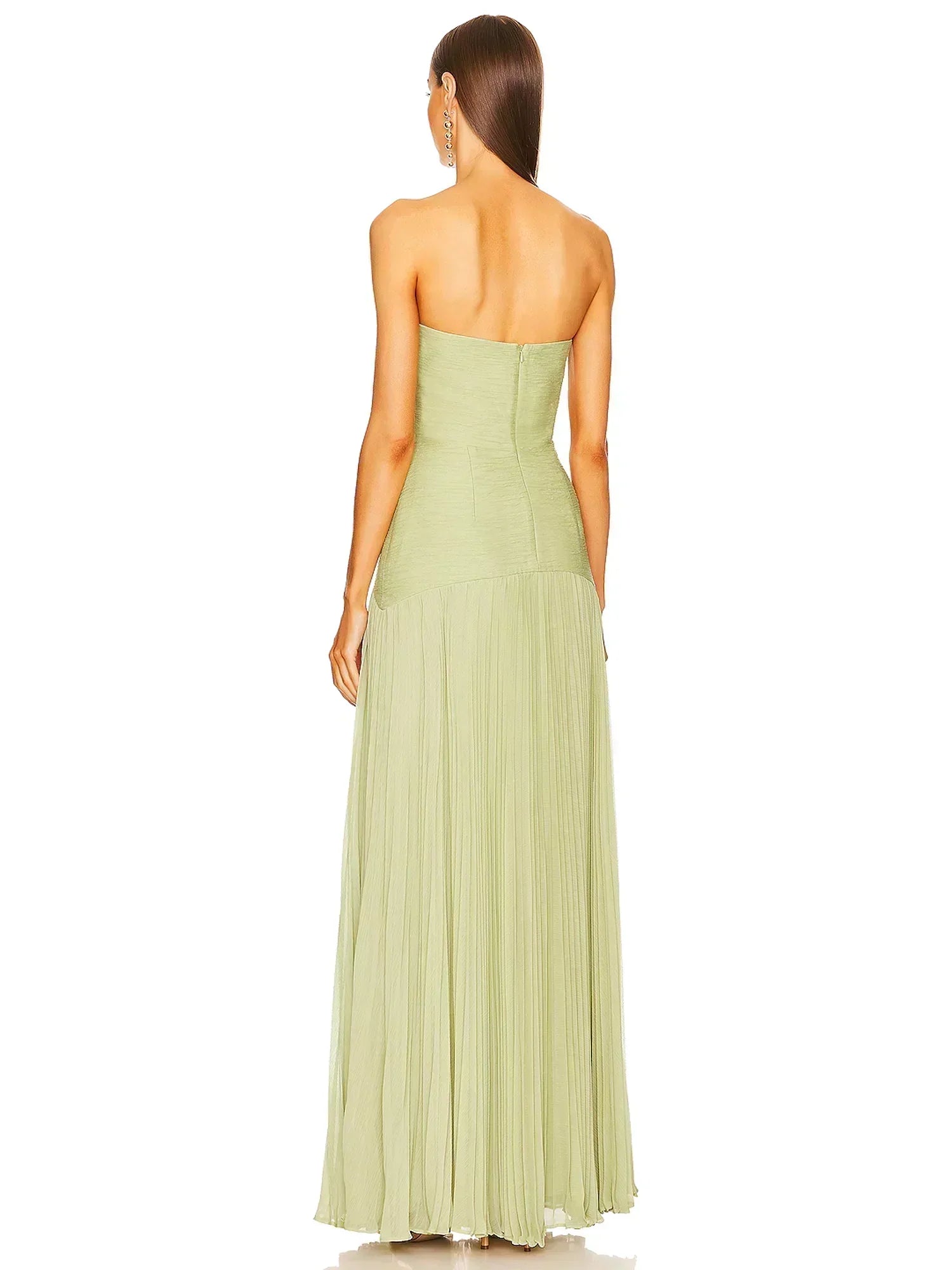SABRINA | Ärmelloses Maxikleid mit tiefer Taille