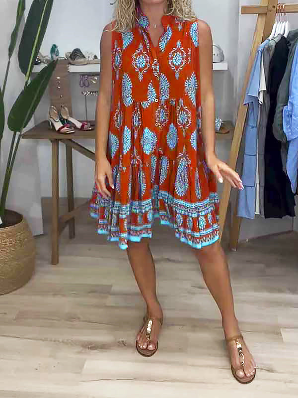 Bonnie Tropical Charm Kleid mit V-Ausschnitt