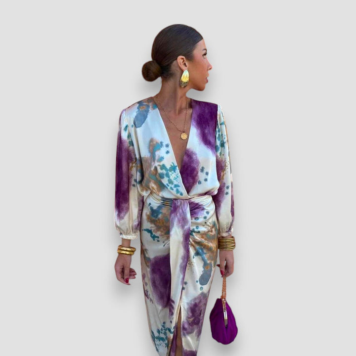 Josephine™ | Raffiniertes V-Front Kleid