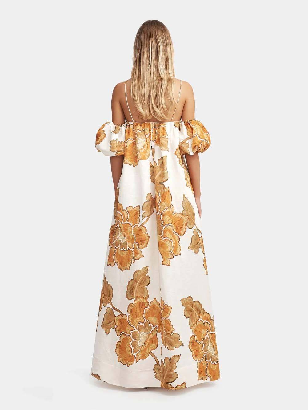 Blumenkleid mit Trägern