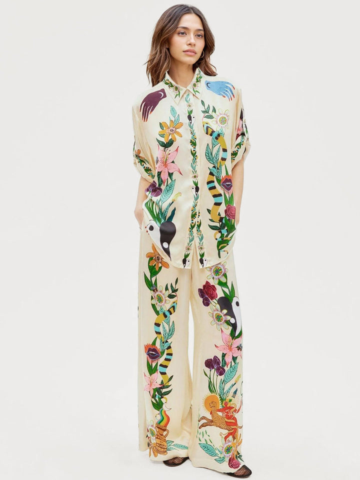 Elvara™ | Raffiniertes Satin-Set