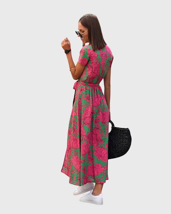 Abim elegantes Baumwollkleid