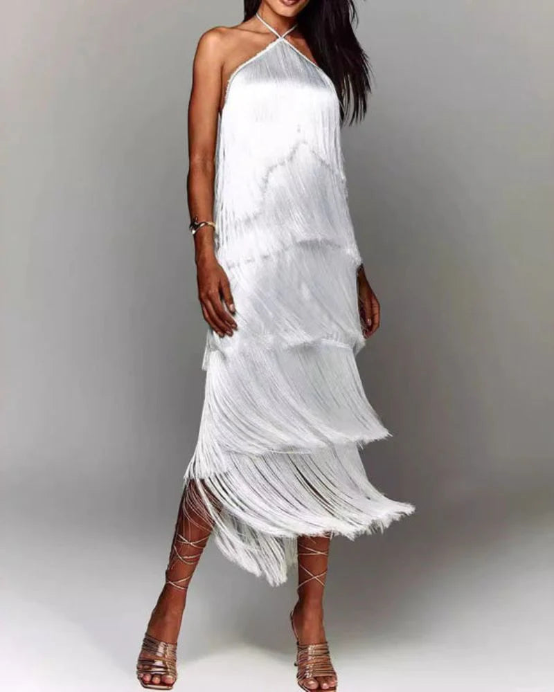 Adena™ | Quastenkleid der Eleganz
