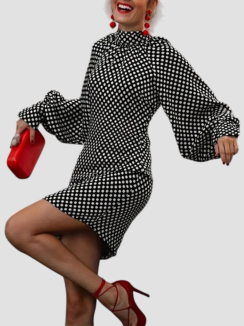 Milena | Mini-Kleid mit Punkten