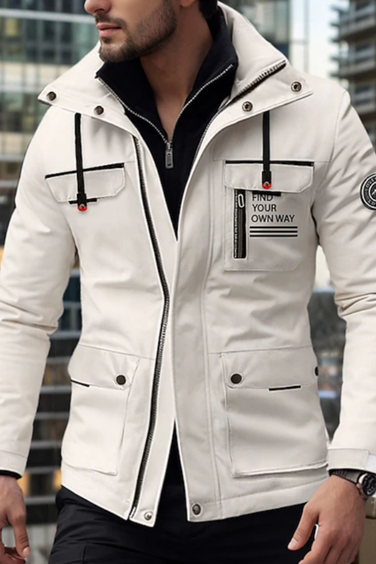 Gregory Wasserfeste Outdoorjacke - Weiß