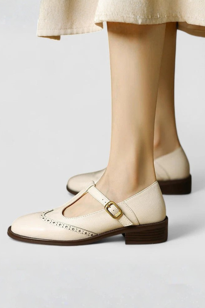 Livia | Klassische Ledersandale