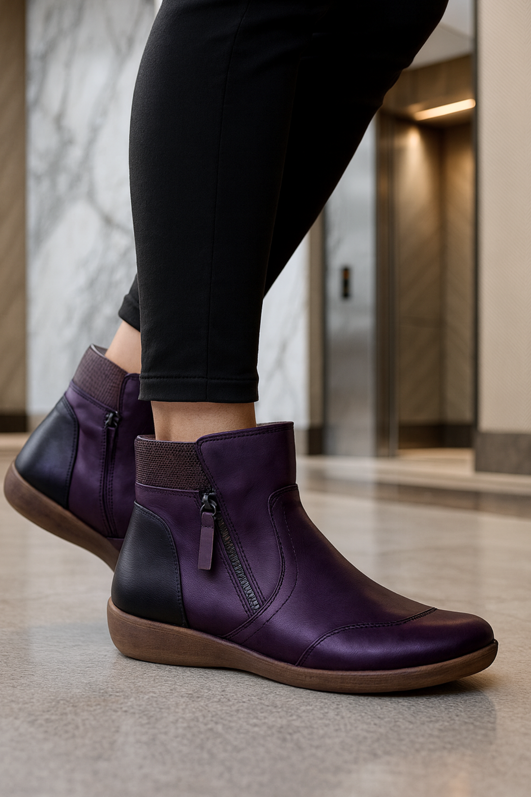 Geordie | Waterproof Orthopedic Leather Boots