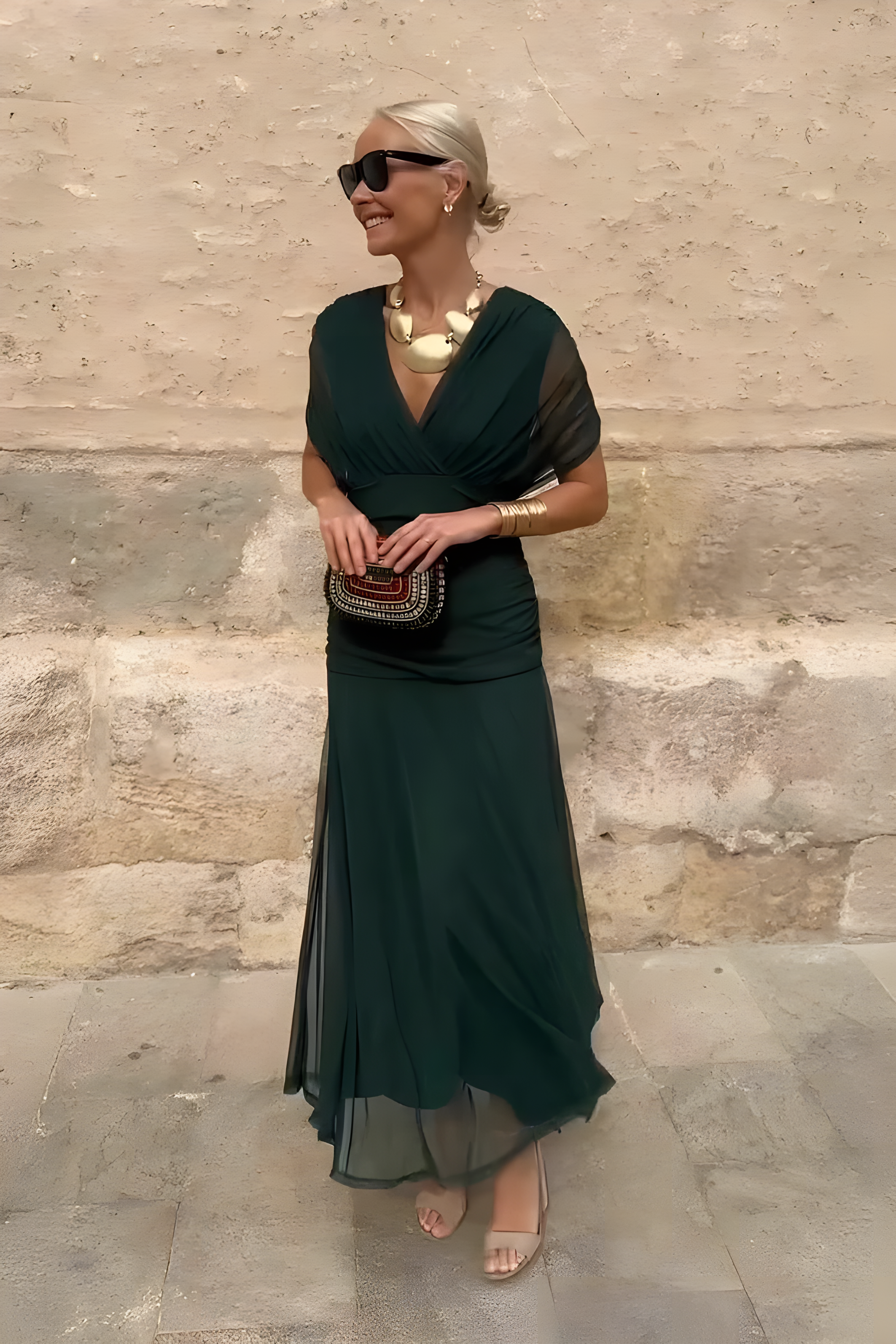 Selma | Blumenprint-Kleid der Leichtigkeit