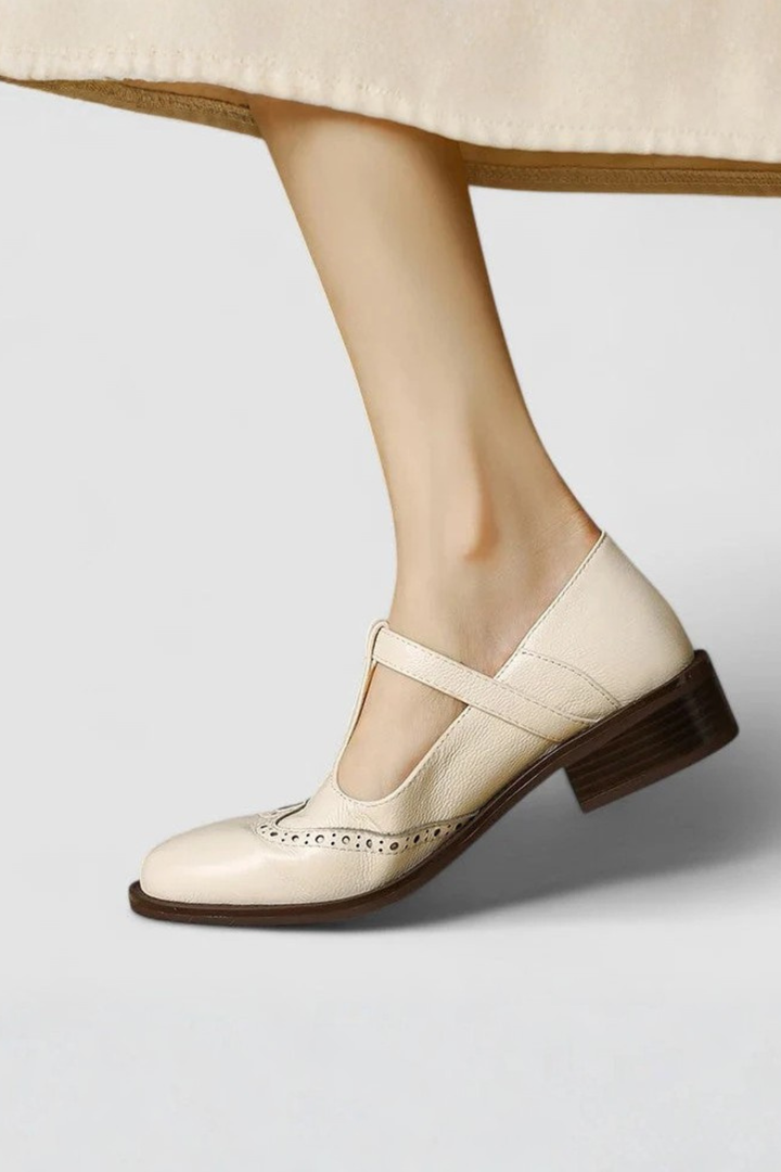 Livia | Klassische Ledersandale