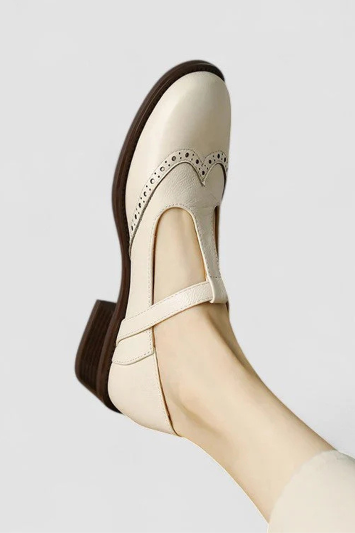 Livia | Klassische Ledersandale