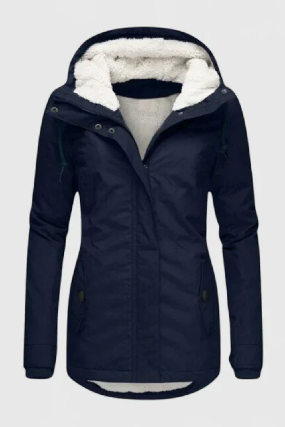 Andrea Gepolsterte Komfortjacke - Blau