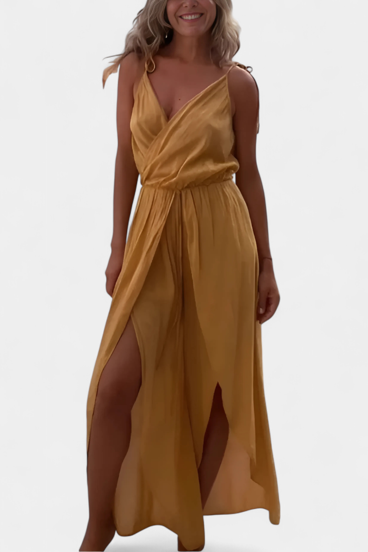 Myra™ | Baumwollanzug mit Seitenschlitz