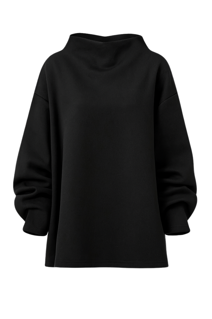 Marga Elegante Bluse - Schwarz