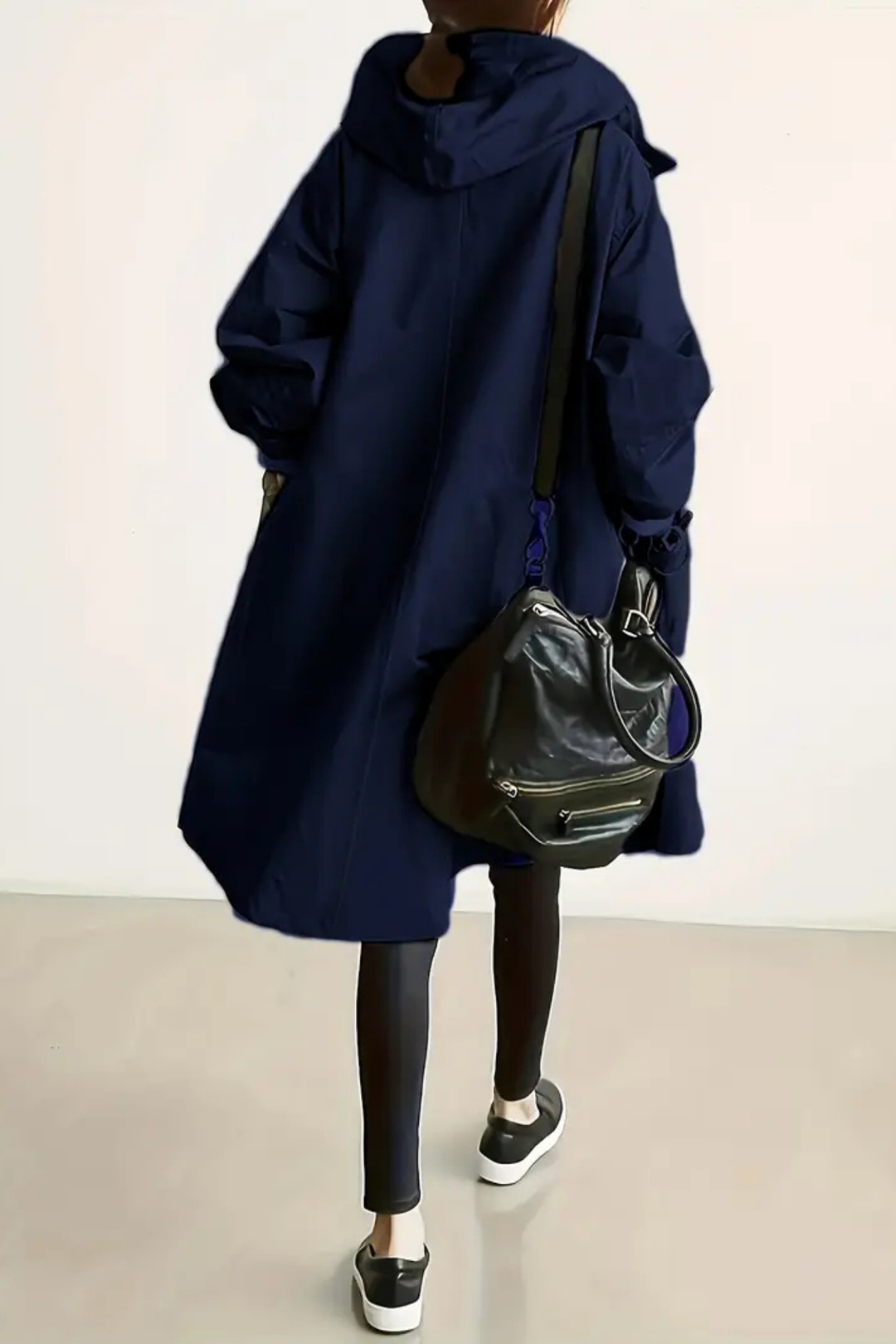 Dolly Stilvoller Trenchcoat - Marineblau