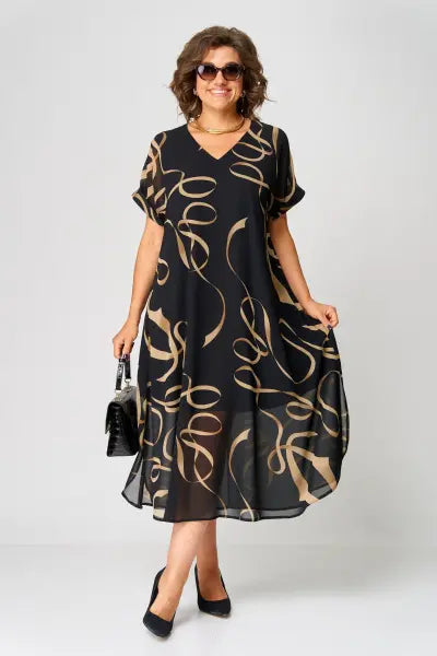 Wilhma – Oversized Chiffonkleid