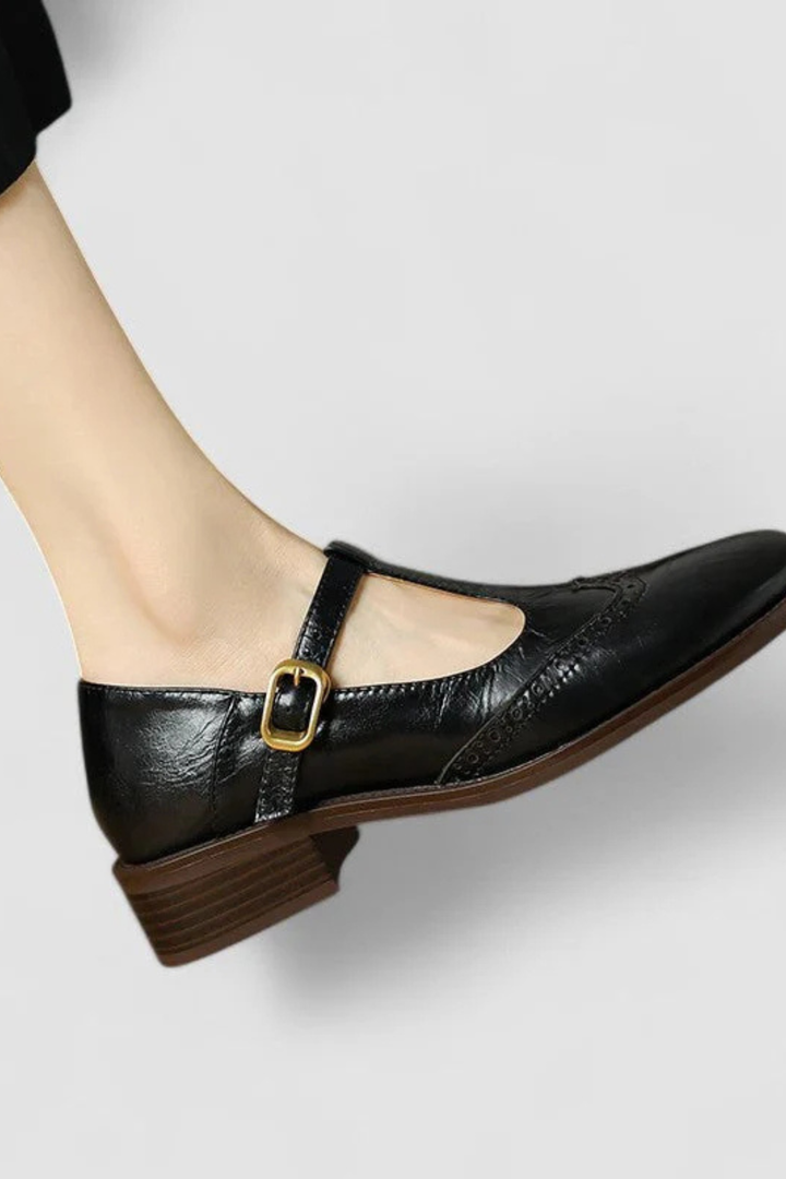 Livia | Klassische Ledersandale