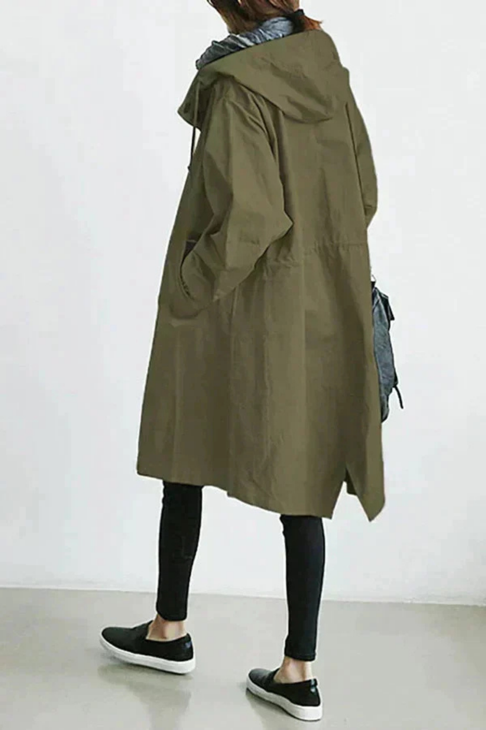 Dolly Stilvoller Trenchcoat | Oliv