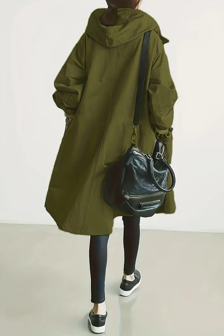 Dolly Stilvoller Trenchcoat - Oliv