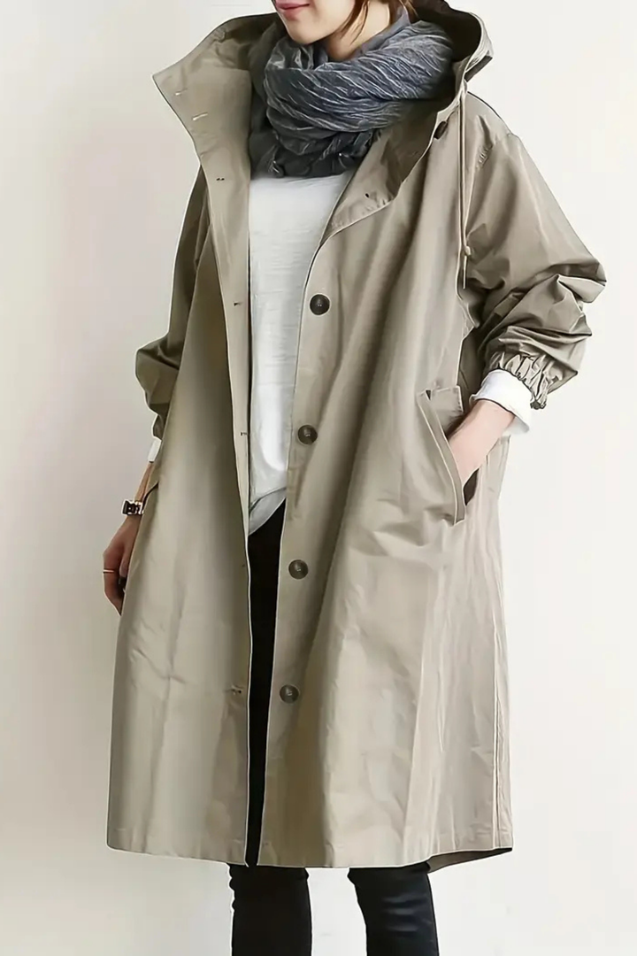 Dolly Stilvoller Trenchcoat - Beige