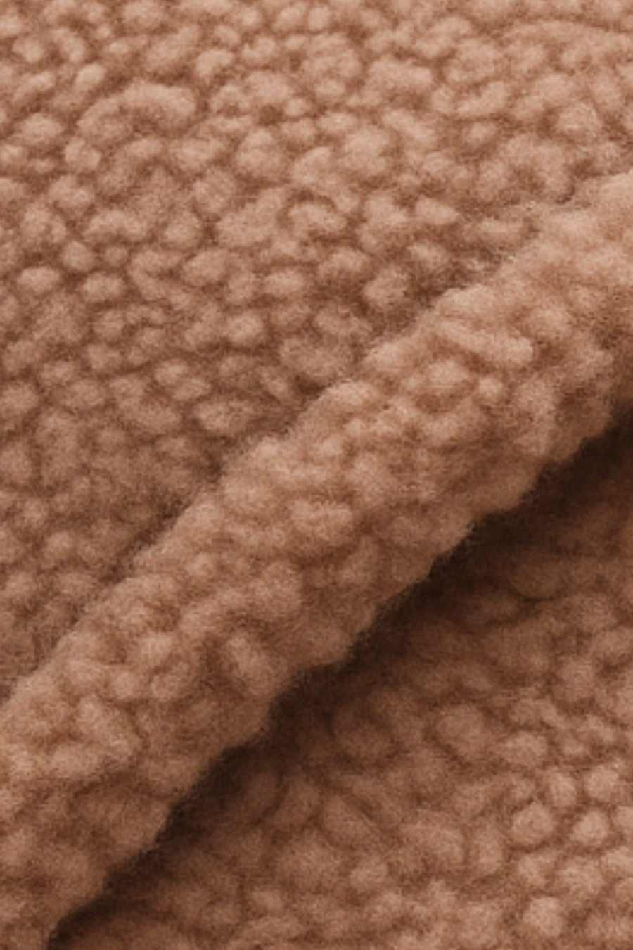 Serena Cozy Fleece Jacket Braun