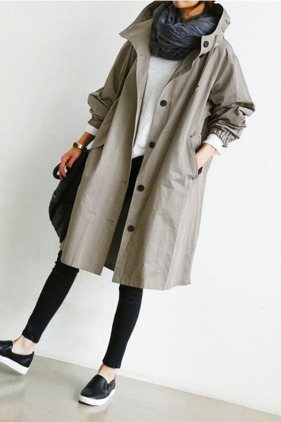 Dolly Stilvoller Trenchcoat - Beige