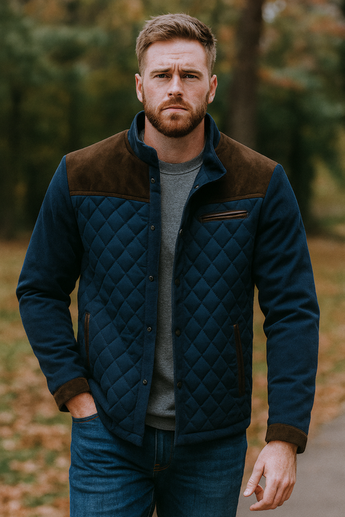 Gary Elegantes Herrenjackett - Braun