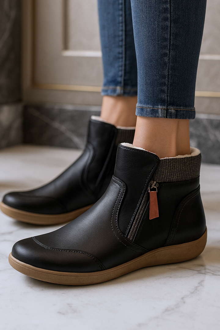 Geordie | Waterproof Orthopedic Leather Boots